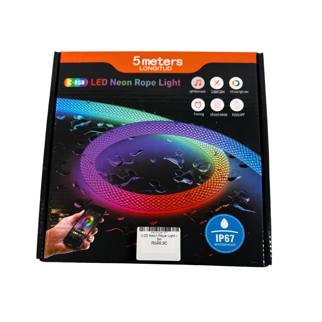 LED Neon Rope Light - 5m