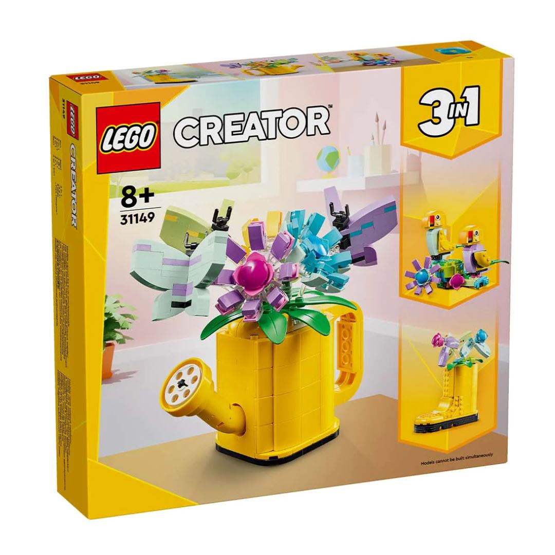 Lego Creator Flowers in Watering Can