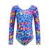 Leopard print Long-Sleeve Leotard