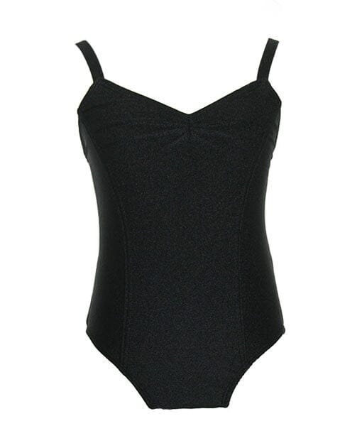 Leotard 297 Low Back Black