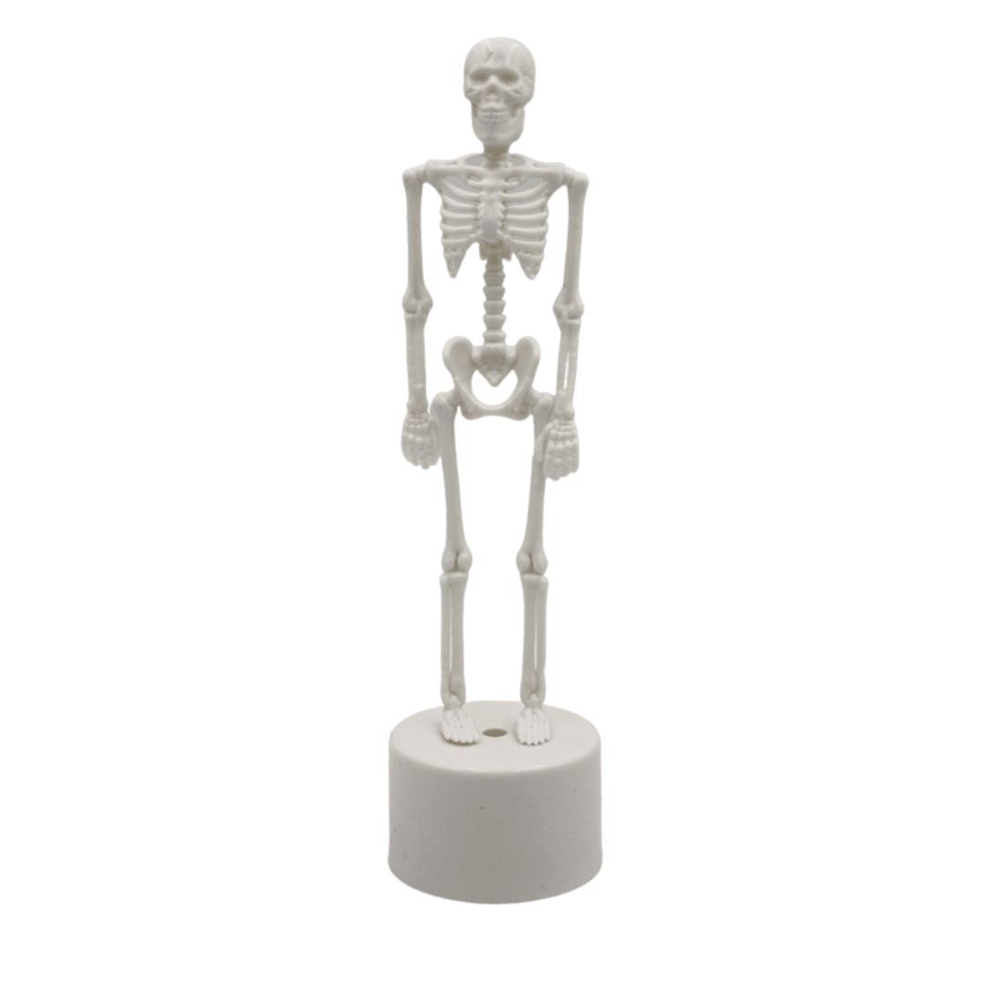 Light Up Skeleton in a Box 18cm