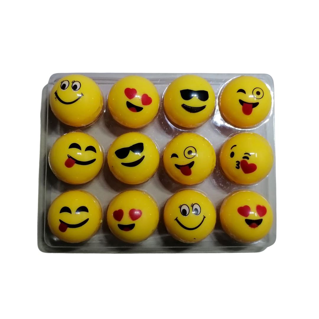 Lip Balm Emoji Round