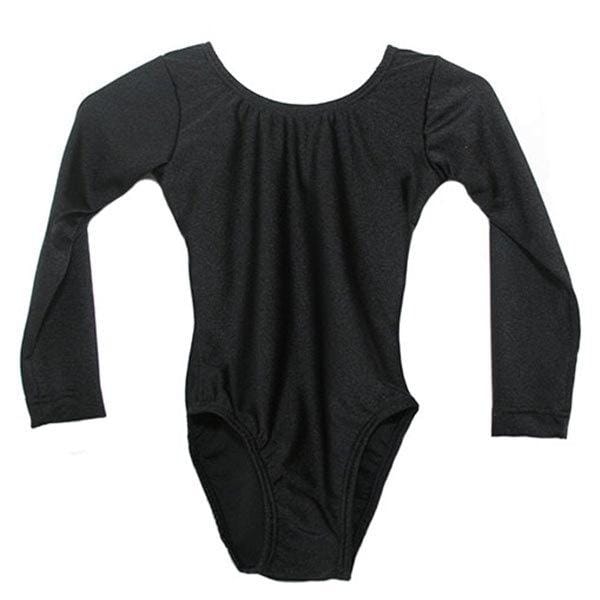 Long Sleeve Black Leotard