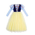 Long Sleeve Blue & Yellow Princess Dress