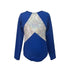 Long Sleeve Gymnastics Leotard - Royal Blue