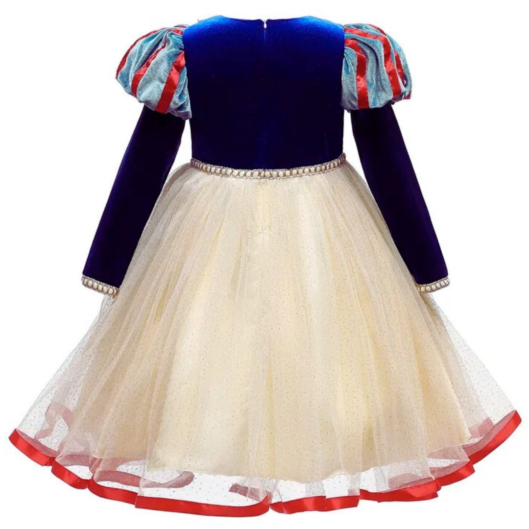 Long Sleeve Snow White Dress