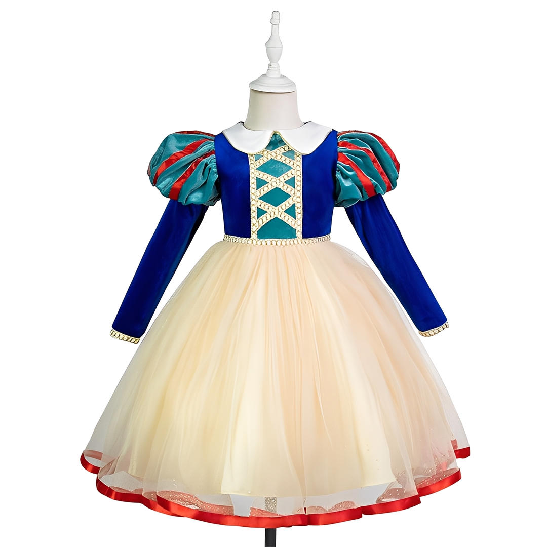 Long Sleeve Snow White Dress