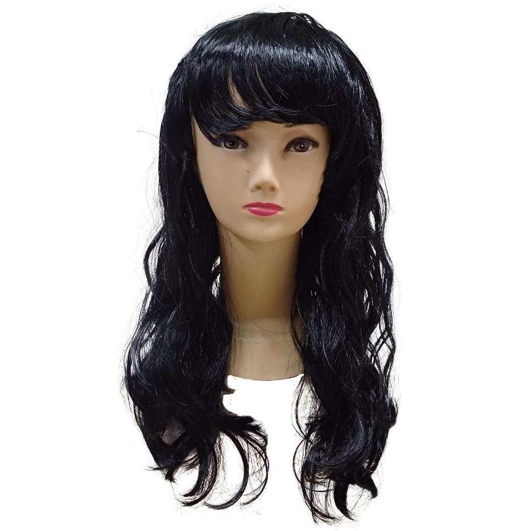 Long Wavy Wig - Black