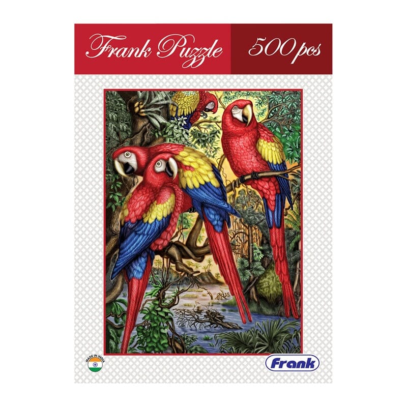 Macaw Parrots 500pc Puzzle