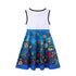 Magical Floral Butterfly Casual Dress