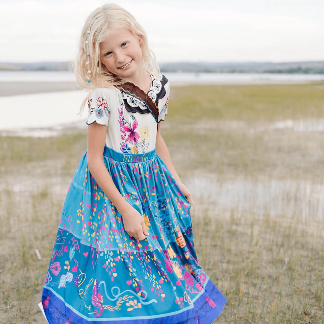 Magical Floral Butterfly Dress and Bag