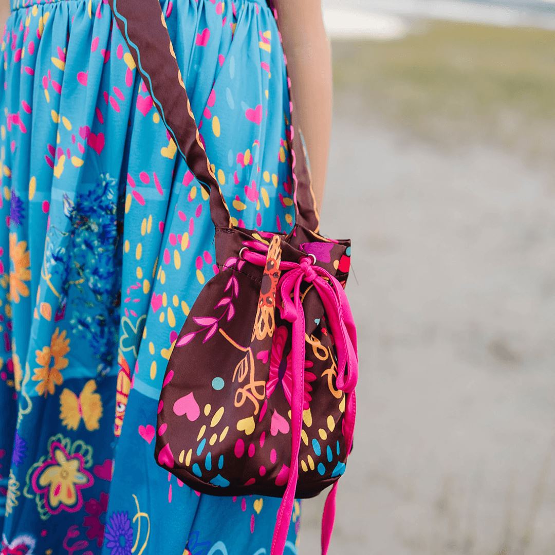 Magical Floral Butterfly Dress and Bag