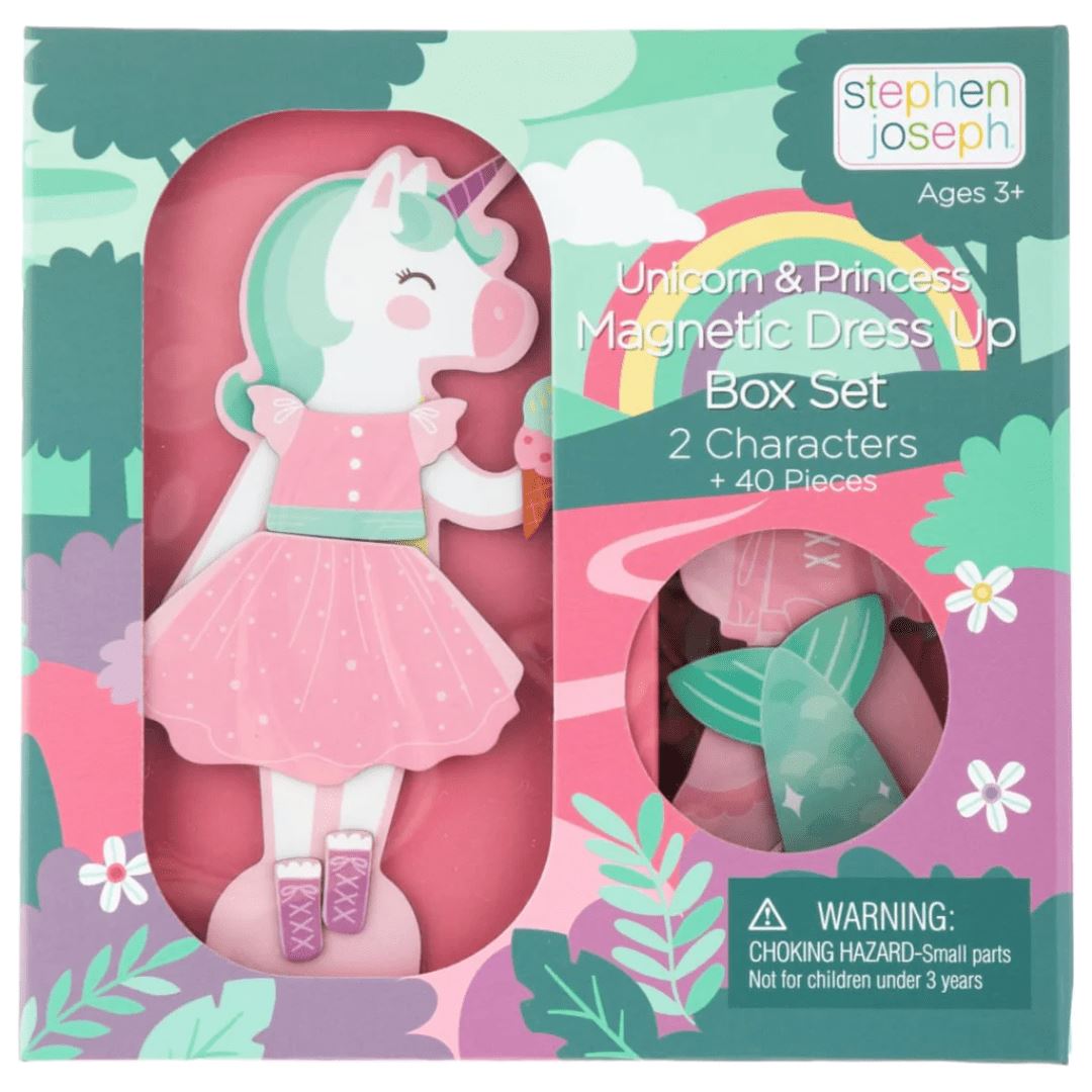 Magnetic Dress Up Doll Unicorn And Princess