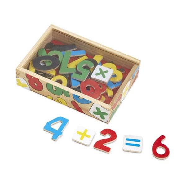 Magnetic Wooden Numbers