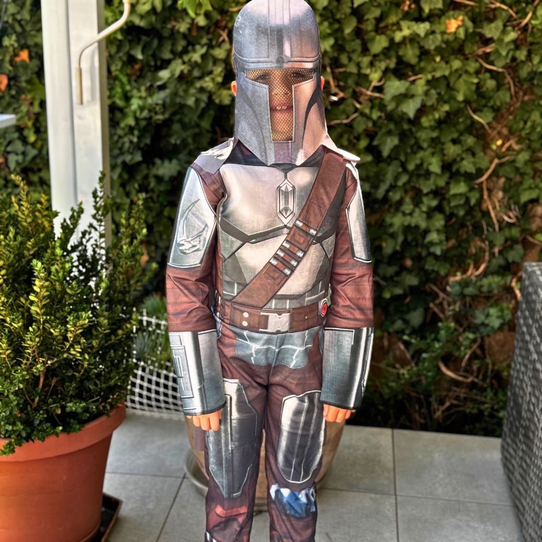 Mandalorian Kids Costume w Mask