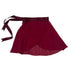 Maroon Wrap Skirt