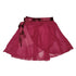 Maroon Wrap Skirt