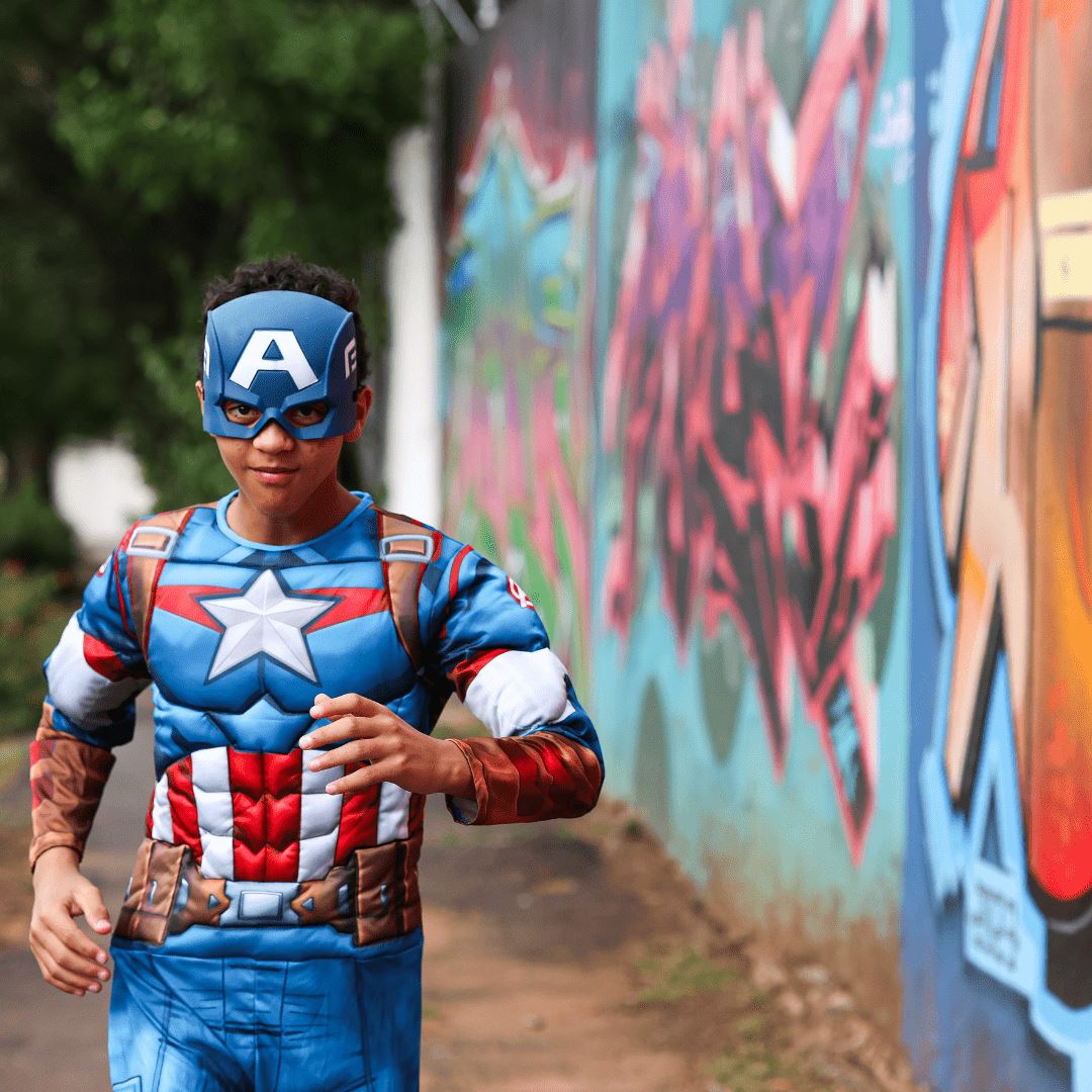 Marvel Captain America Deluxe Costume