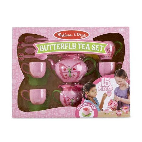 Melissa & Doug Bella Butterfly Tea Set