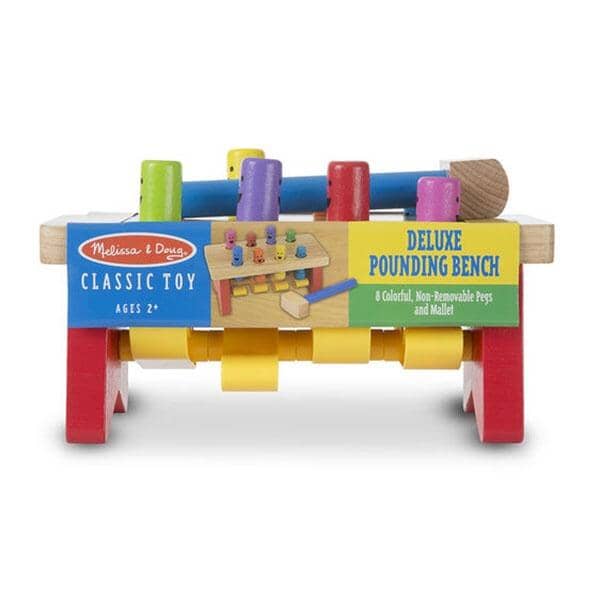 Melissa & Doug Deluxe Pounding Bench