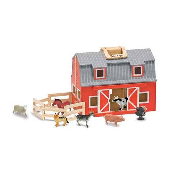 Melissa & Doug Fold and Go Mini Barn