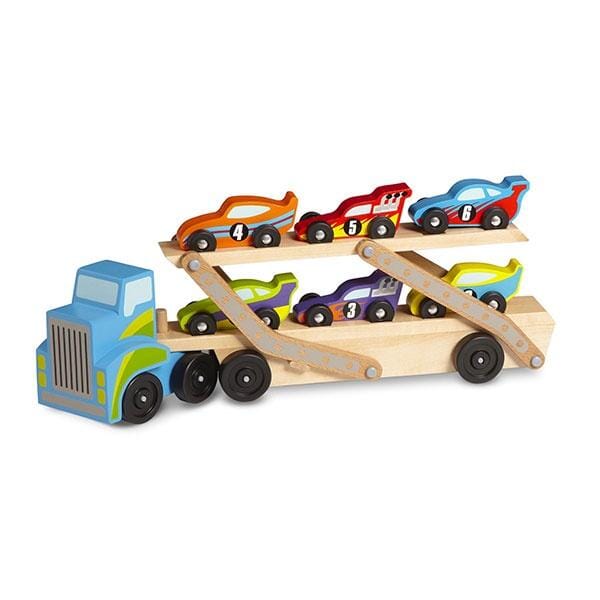 Melissa & Doug Jumbo Race Car Carrier