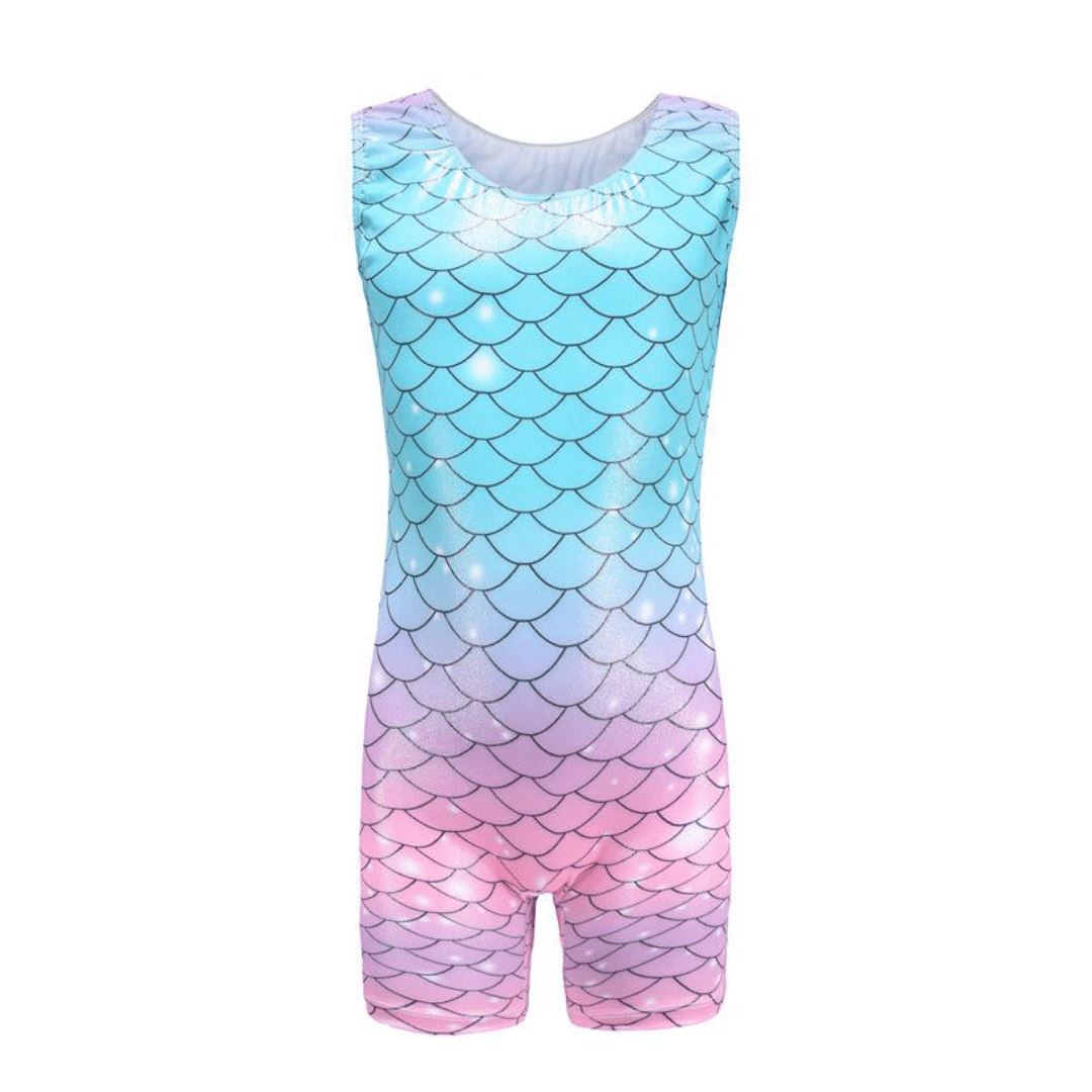 Mermaid Ombre Gymnastics Unitard