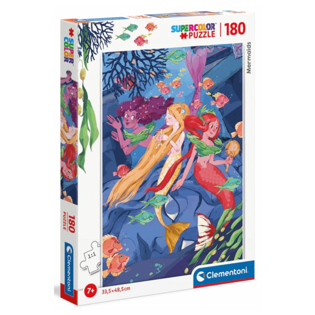 Mermaids Puzzle - 180pc Toys Clementoni 