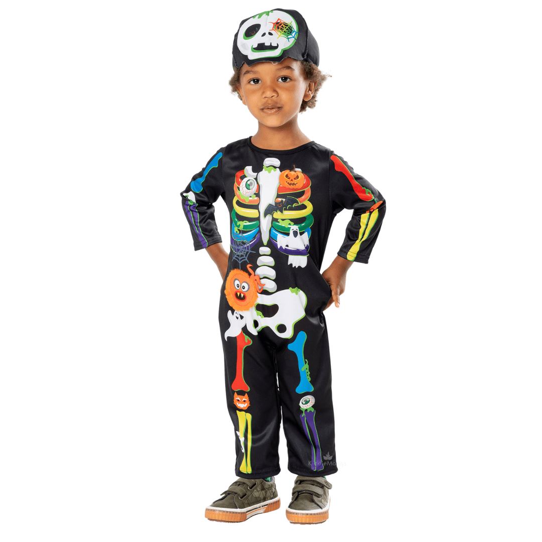 Mini Bones Skeleton Toddler Costume