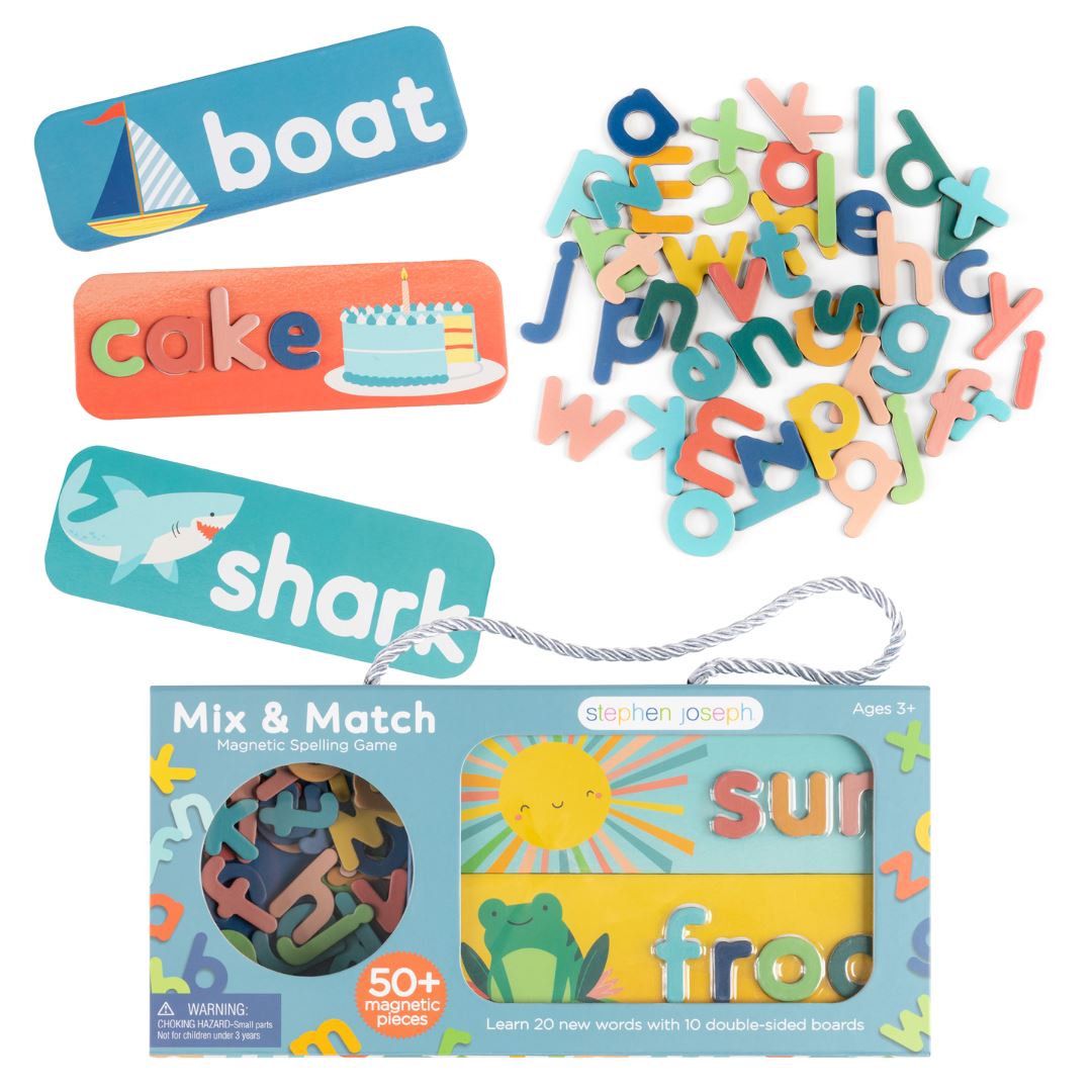 Mix & Match Magnetic Spelling Game