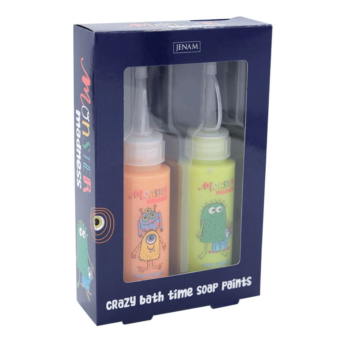 Monster Madness Crazy Bath Time soap paints - 2 x 60ml