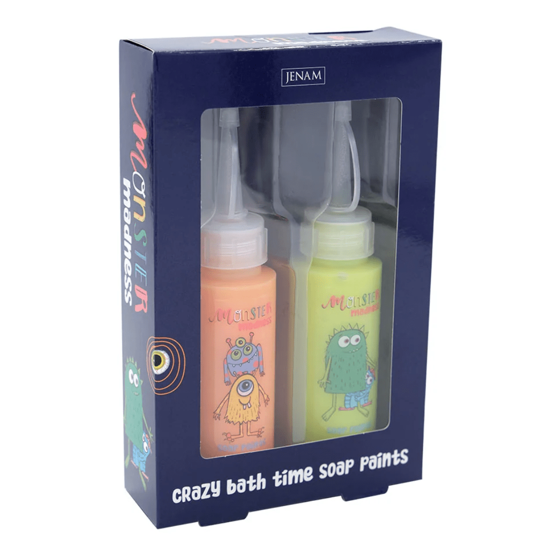 Monster Madness Crazy Bath Time soap paints - 2 x 60ml Toys Not specified 