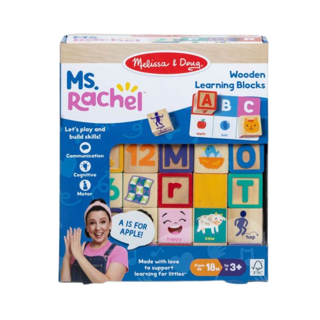Ms Rachel Blocks & Activity Cards – Kiddie Majigs