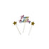 Multicolour Cake Topper HBD + Stars