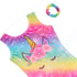 Multicolour Unicorn Unitard with Scrunchy