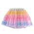 Multicoloured Star Tutu Skirt (Age 3-8)