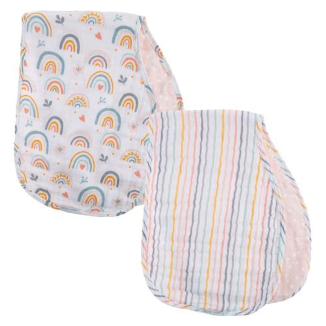 Muslin Burp Cloth Rainbow