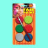Neon Face Paint Kit 6x10ml & Brush