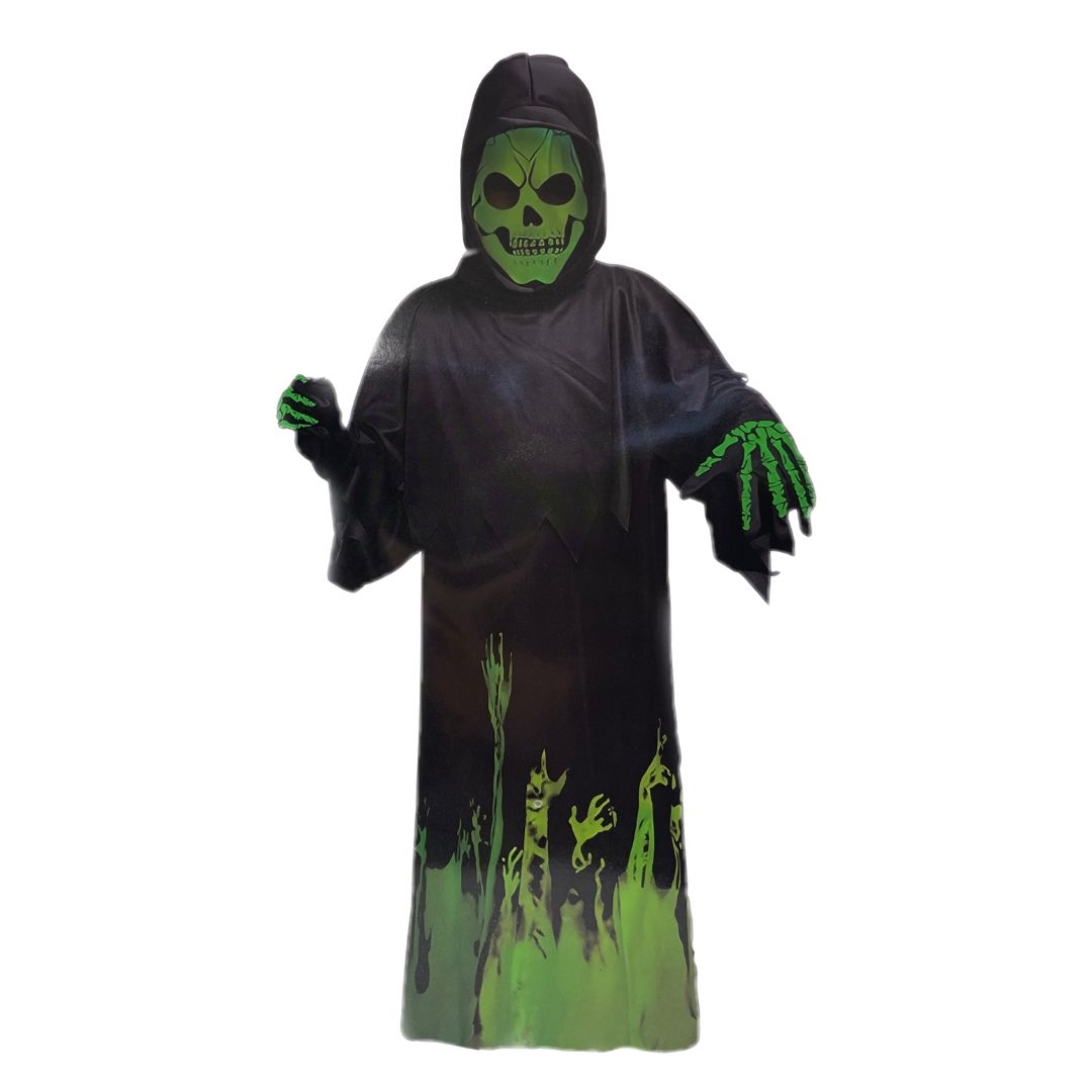 Skull Night Robe Neon Nightmare Robe (GID) – Kiddie Majigs