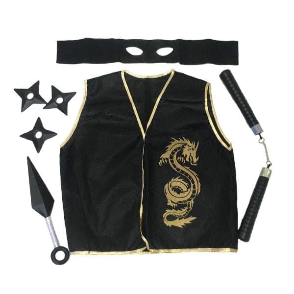 Ninja Vest & Weapon Set (Age 3-6)