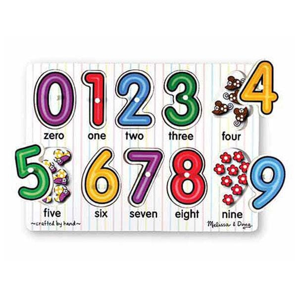 Numbers Peg Puzzle