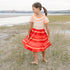 Orange & Red Magical Family Dress