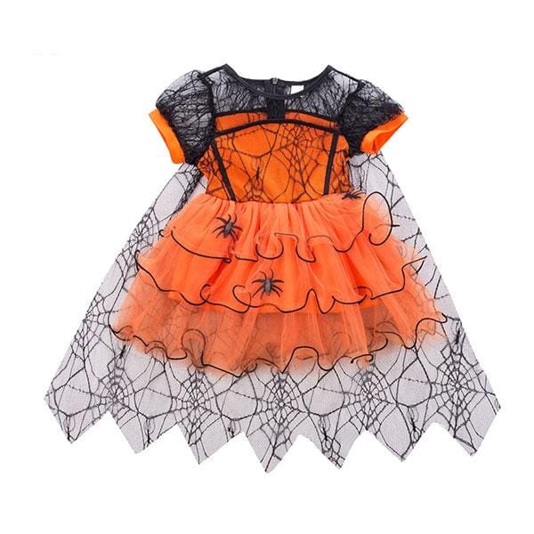 Orange Spider Dress