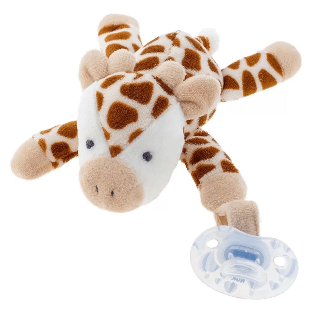 Pacifier Plush Giraffe