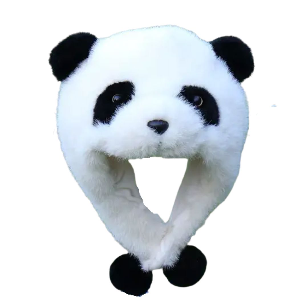 Panda Earflap Hat