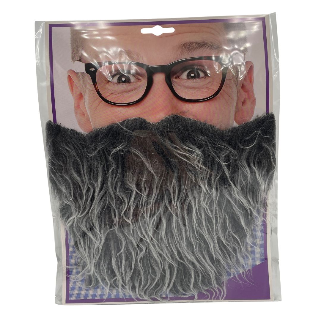 Party Beard - Grey