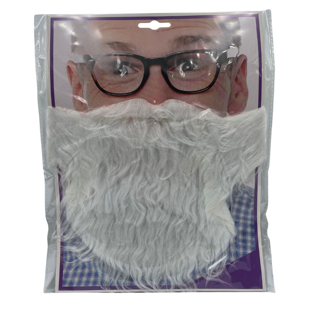 Party Beard - White