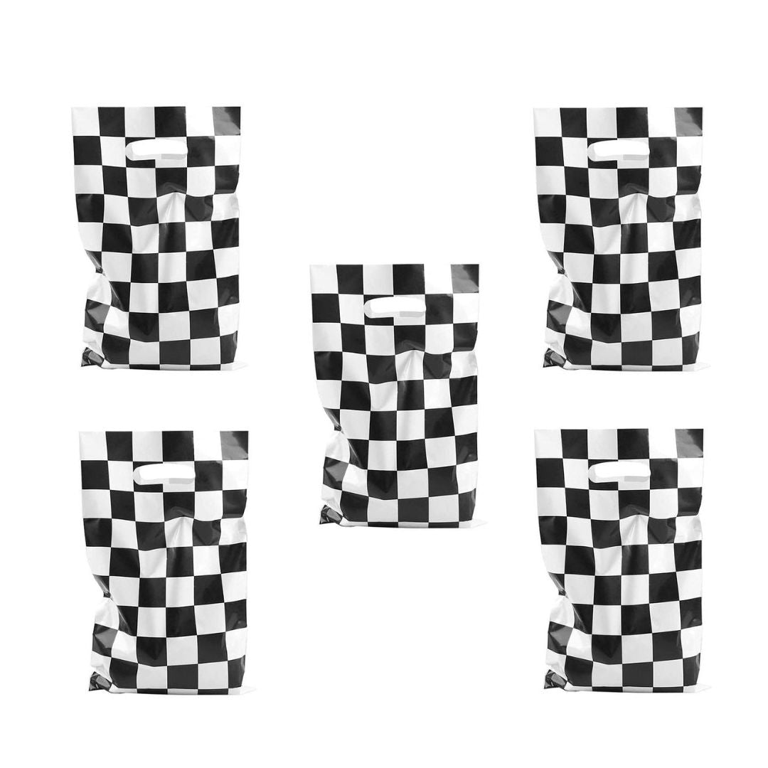 Party Loot Bags Checkered