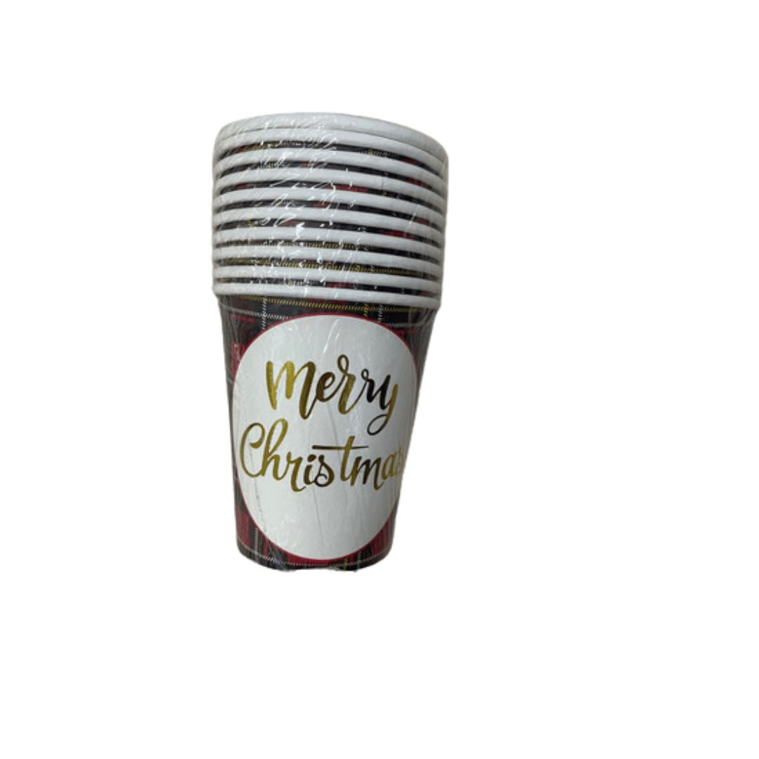 Party Paper Cup Merry Christmas