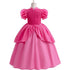 Peach Pink Princess Dress